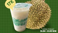 Sop Durian Margando adalah surga untuk para pencinta duren yang berdomisili di Depok. Di sini tersedia banyak menu seperti cendol durian, ketan gula aren keju susu durian, dan tentu saja sop durian original. Harganya mulai dari Rp 15 ribuan saja. Foto: sopdurianmargando_
