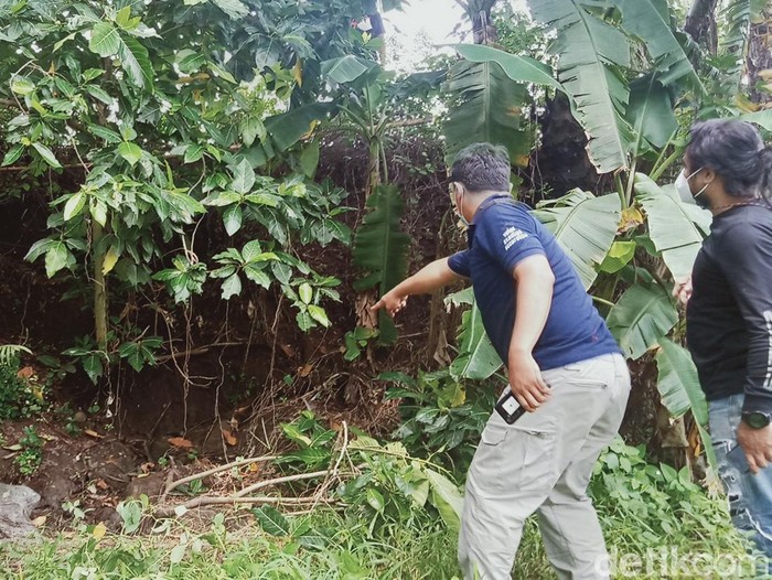 Lokasi penemuan mayat wanita telanjang di Klaten, Senin (28/3/2022).