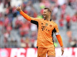 Manuel Neuer jadi dengan kemenangan terbanyak di Bundesliga dengan 311 kali menang dari 460 laga (Getty Images)