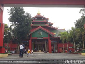 Ada Pasar Wisata Hingga Museum di Masjid Cheng Hoo Pandaan