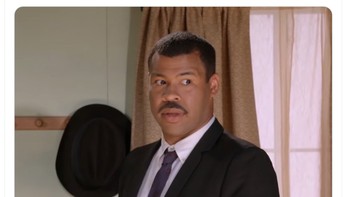 Ekspresi yang mewakili semua orang yang terkejut melihat aksi Will Smith. Foto: Twitter