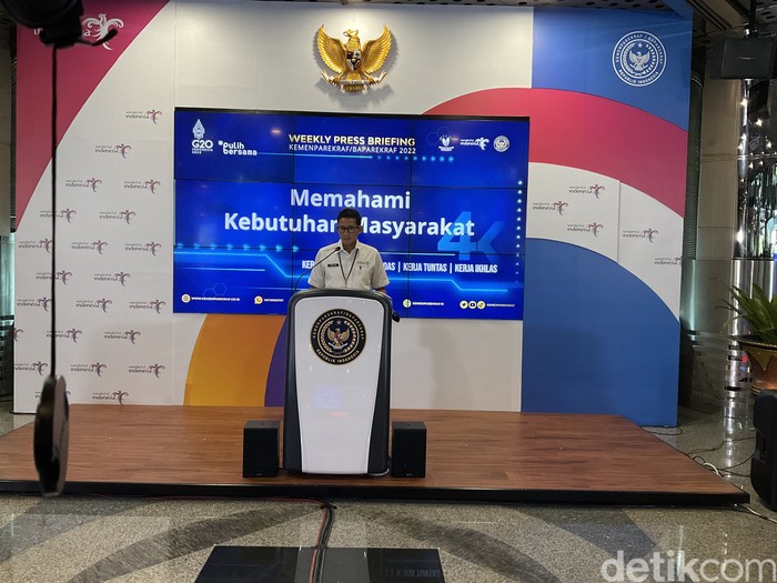Menparekraf Sandiaga Uno