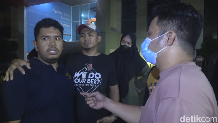 Oknum sekuriti BPS di Makassar ditangkap karena mencuri laptop di tempatnya bekerja (detikSulsel/Reinhard Soplantila)