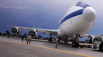 Pesawat kiamat Rusia adalah Ilyushin II-80, dimodifikasi dari Ilyushin II-86. Pesawat ini telah beroperasi sejak tahun 1980-an dan terdiri dari 4 unit. Foto: Wikipedia