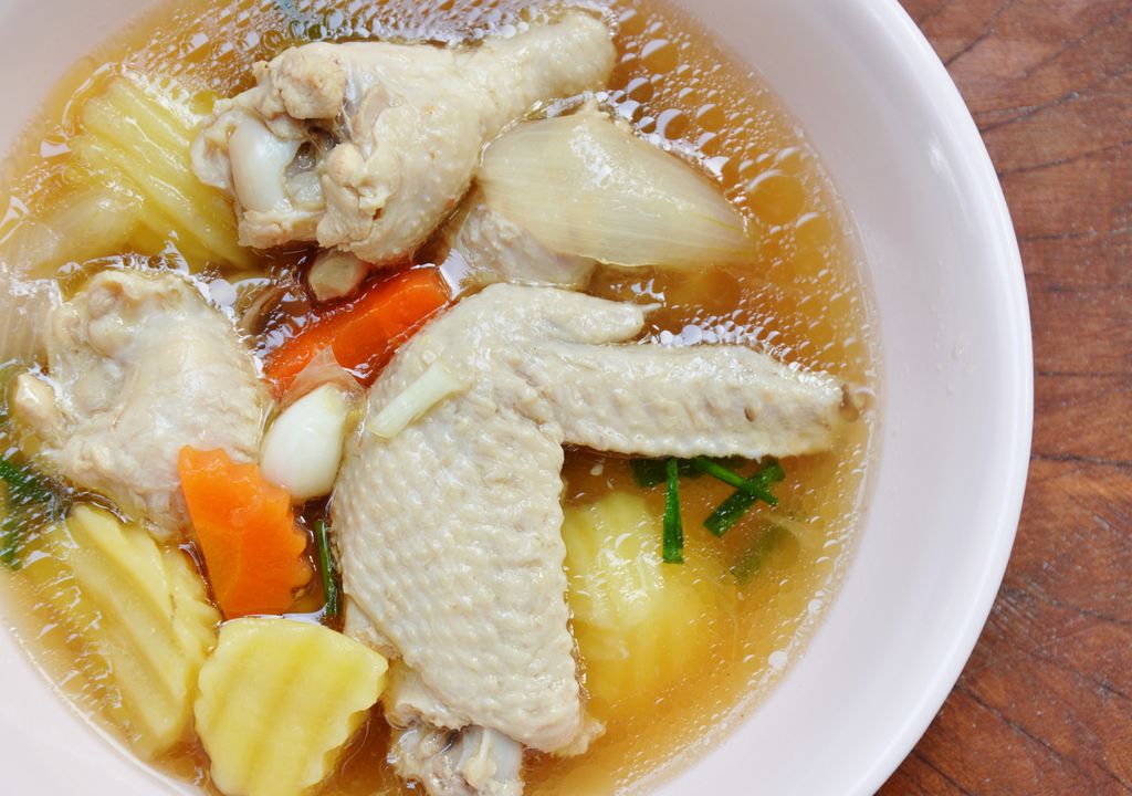 Resep Sop Ayam Bumbu Jahe Shoyu
