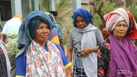 busana jamasan yang sederhana. Foto Muhammad Zamzuri