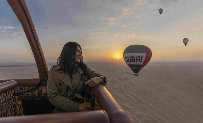 Anggun di Dubai