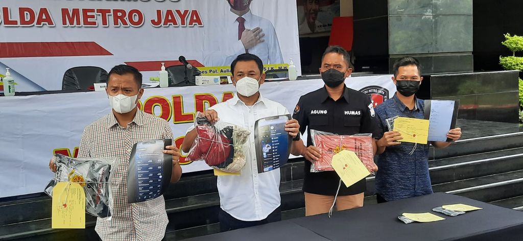Barang bukti kasus Dea OnlyFans (Yogi-detikcom)