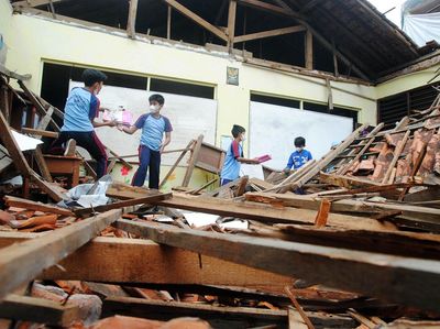 Begini Kondisi Dua SD di Bogor yang Ambruk Akibat Hujan