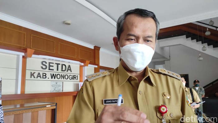 Bupati Wonogiri Joko Sutopo.