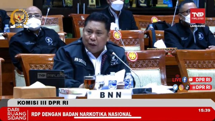 DPR rapat bersama BNN