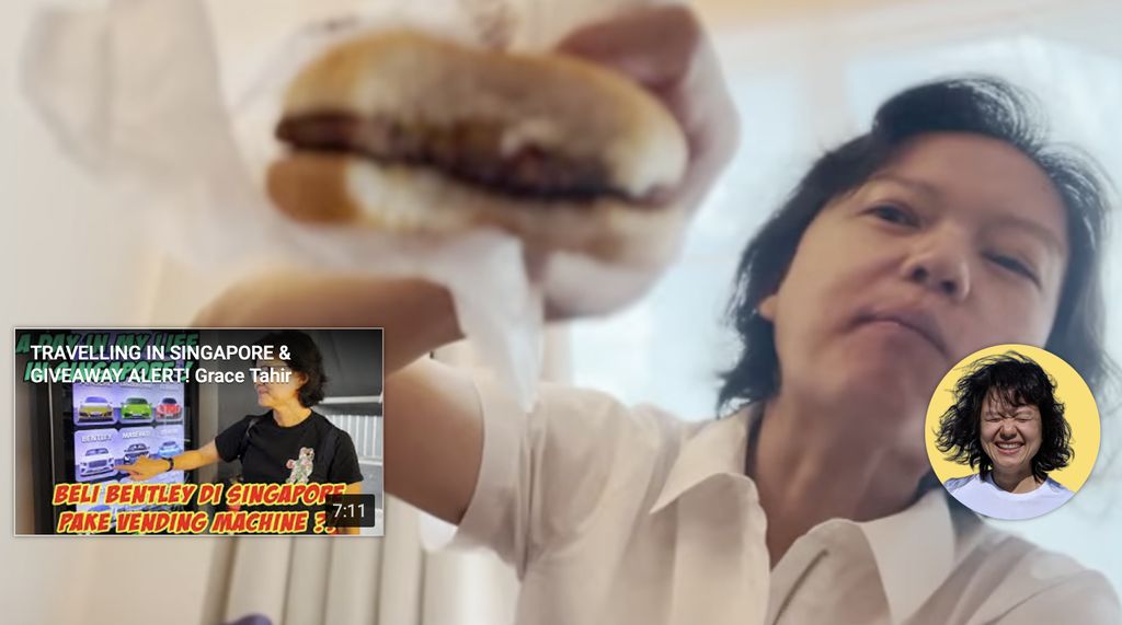 Grace Tahir Cicip Burger Rp 2,5 Juta vs Rp 20 Ribu, Mana Lebih Enak?