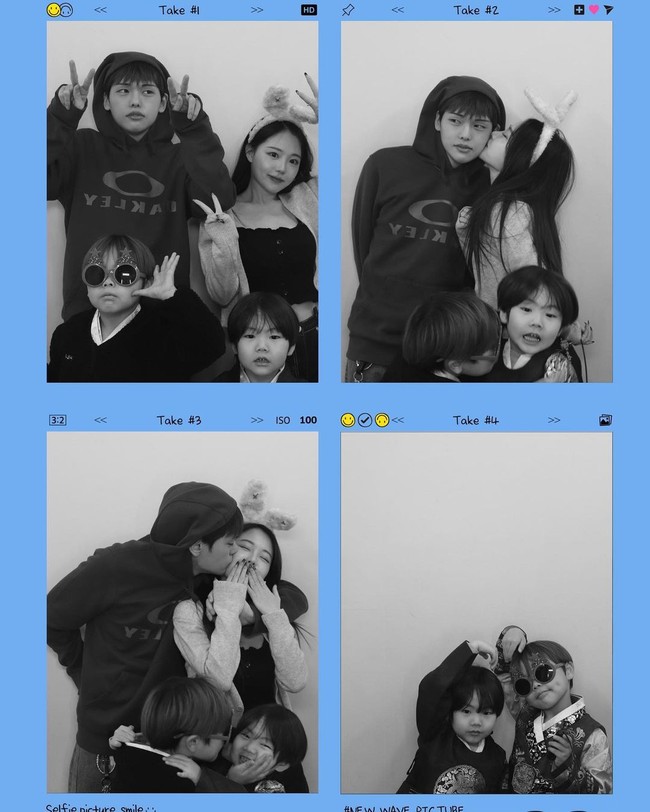 Aku ingin anak-anak tahu bahwa aku mencintai mereka, dengan begitu mereka bisa mengerti cinta, ungkapnya soal keluarga.Foto: Instagram