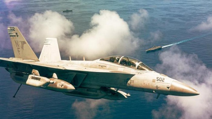 The EA-18G Growler aircraft are meant to bolster Natos deterrence and defence capabilities, said a Pentagon spokesman. PHOTO: U.S. NAVY/FACEBOOK