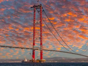 Terpanjang di Dunia, Jembatan Canakkale 1915 Penghubung Eropa-Asia Baru Dibuka