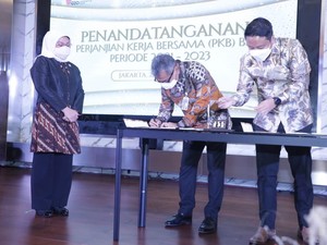 Pesan Menaker soal Pentingnya Jaga Kemitraan untuk BRI-Serikat Pekerja