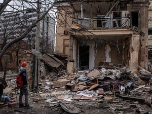 Rudal Rusia Hantam Gedung Pemerintah Mykolaiv, 12 Orang Tewas-33 Luka