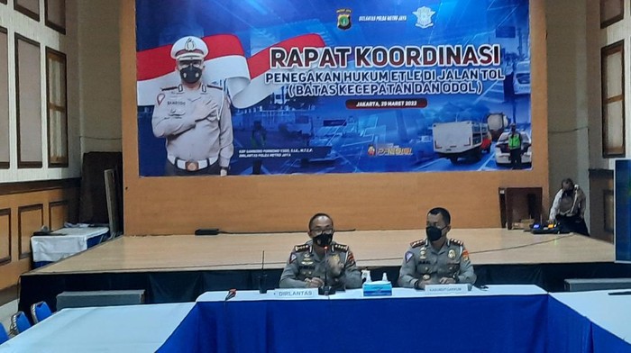 Konferensi pers Dirlantas Polda Metro Jaya (Yogi-detikcom)