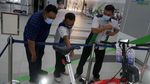 Melihat Pameran Sepeda di Stasiun MRT