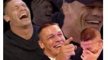 Ada yang bilang Chris Rock dan Will Smith tidak bisa memalsukan insiden seperti itu. Akun ini langsung menyinggung gulat WWE yang adegannya palsu. Foto: Twitter