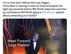 Netizen Curiga Will Smith Tampar Chris Rock Cuma Sandiwara