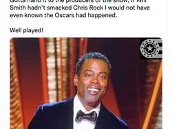 Netizen Curiga Will Smith Tampar Chris Rock Cuma Sandiwara