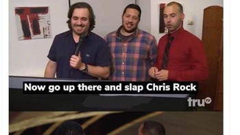 Netizen ini mencurigai ada yang mengarahkan adegan tamparan itu di balik layar. Foto: Twitter