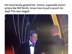 Netizen Curiga Will Smith Tampar Chris Rock Cuma Sandiwara