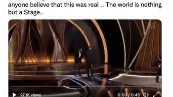 Ini adalah sandiwara paling kentara yang pernah kulihat. Bagaimana mungkin ada yang percaya ini nyata? sebut akun ini. Foto: Twitter