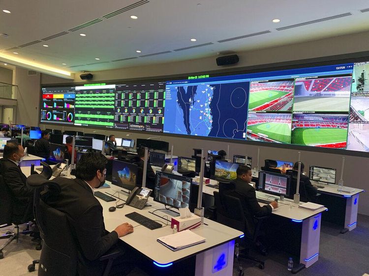 Mengintip Pusat Komando Piala Dunia 2022