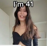 Di TikTok-nya, dia mengakui usia sebenarnya. Dongan berusia 41 tahun. Foto: dok. TikTok