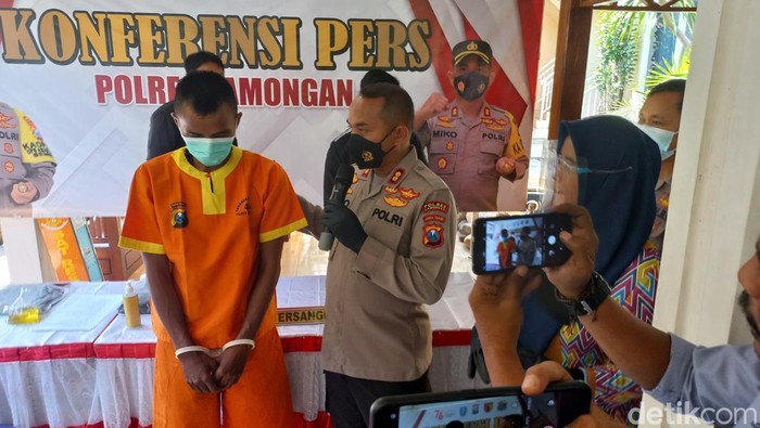 Pelaku penipuan minyak goreng di Lamongan