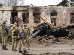 Ukraina Rebut Kembali Wilayah Pinggiran Kiev dari Pasukan Rusia