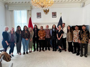 KJRI San Francisco Gelar Pertemuan dengan Komunitas Gamelan Bule-bule