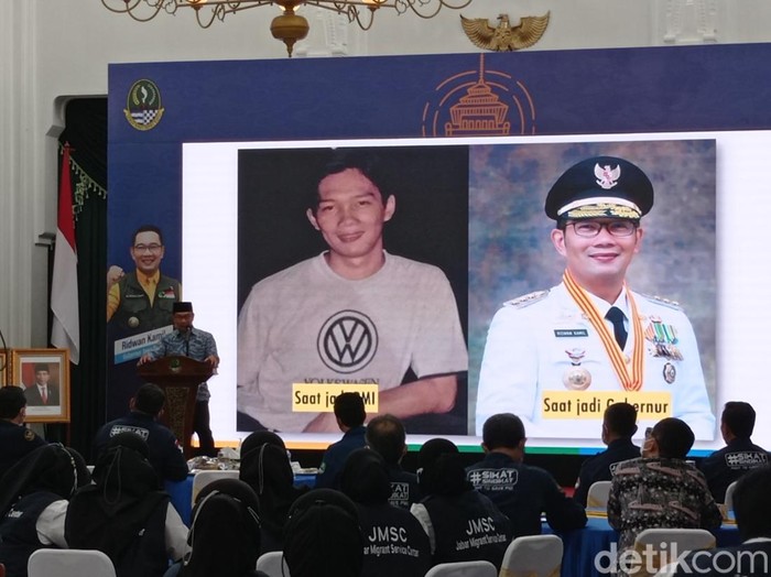Ridwan Kamil bercerita tentang pengalaman sebagai PMI.