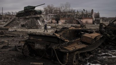 Sebulan Perang, Tentara Ukraina Rebut Kembali Kota Ini dari Rusia