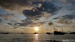 Potret Sunset di Labuan Bajo yang Indah