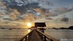 Potret Sunset di Labuan Bajo yang Indah