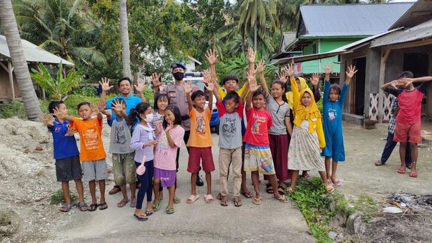 Aipda Agung Gede Asmarajaya, olisi pejuang literasi di Lampung Selatan