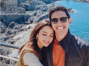 10 Foto Mesra Belva Devara & Sabrina Anggraini saat Bulan Madu di Italia