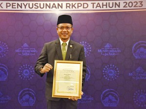 RKPD Kabupaten Bandung Sukses Raih Penghargaan dari Ridwan Kamil
