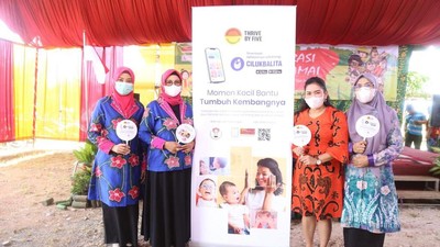 Aplikasi untuk PAUD dikenalkan ke Desa Damai Wahid Foundation di Kalsel