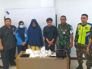 Bawa 1,6 Kg Sabu, 2 Mahasiswa Ditangkap di Bandara Pekanbaru