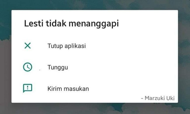 Karena tanggapan Lesti Kejora terlalu penting, sampai tercipta aplikasi khusus untuk meminta tanggapan dari Lesti. Kalau ada aplikasi seperti ini, kamu mau ikutan download nggak? Foto: Twitter