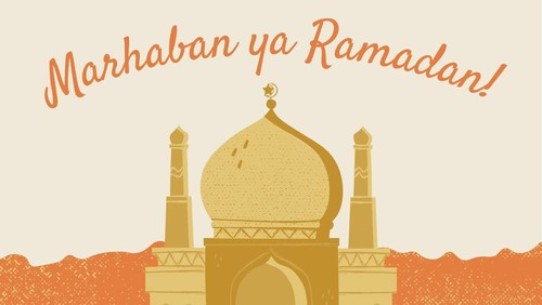 Gambar Ucapan Marhaban Ya Ramadhan
