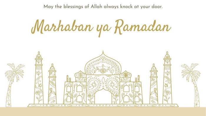 Gambar Ucapan Marhaban Ya Ramadhan