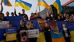 Aksi Tolak Perang Saat Rusia dan Ukraina Berunding di Turki