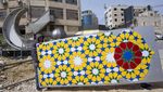 Sambut Ramadan, Kota Ramallah Palestina Berhias Diri