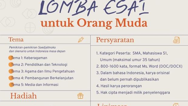 lomba esai Membaca Soedjatmoko.