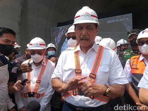 Luhut Harap Kereta Cepat Jakarta-Bandung Diresmikan Presiden China